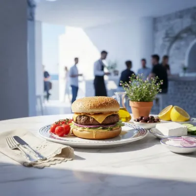 Griechisch Stil - Food Fotografie Beispiel