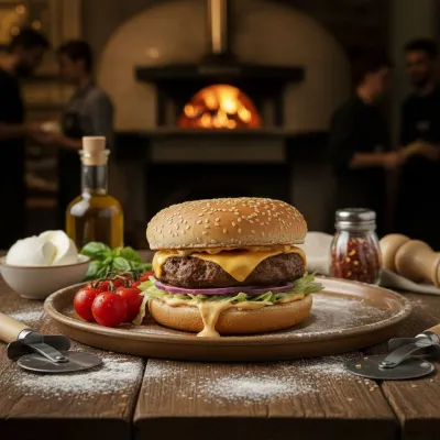 Pizzeria Stil - Food Fotografie Beispiel